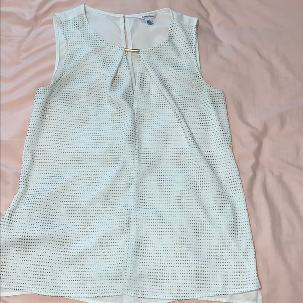 calvin klein blouse!